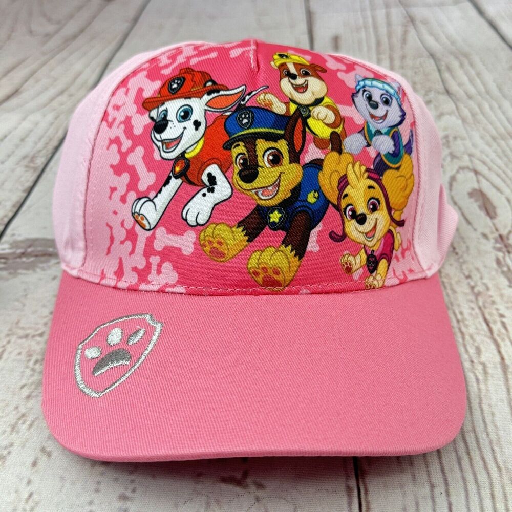 Toddler Baseball Cap Paw Patrol Nickelodeon Adjustable Hat Kids PAW Girls 2-4